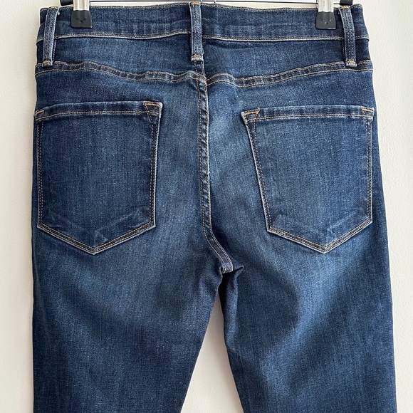 Frame Denim Women's Perry Street Dark Blue Skinny Jeans, Size 26 - Picture 11 of 16